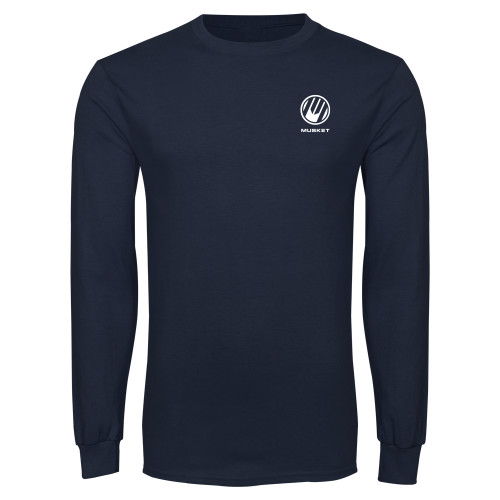  Navy Long Sleeve T Shirt - Loves Travel Stops & Country Stores Musket Stacked
