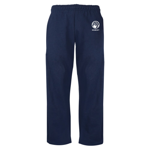  Navy Fleece Open Bottom Pant - Loves Travel Stops & Country Stores Musket Stacked