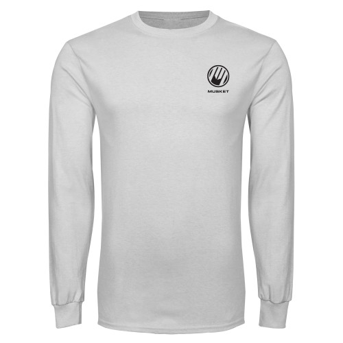  White Long Sleeve T Shirt - Loves Travel Stops & Country Stores Musket Stacked
