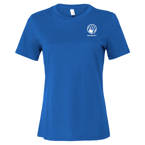  Bella + Canvas Womens Royal Relaxed Cotton T Shirt - Loves Travel Stops & Country Stores Musket Stacked