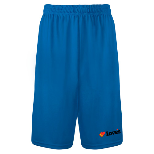  Royal Performance Classic 9 Inch Short - Loves Travel Stops & Country Stores Loves Primary Mark Flat