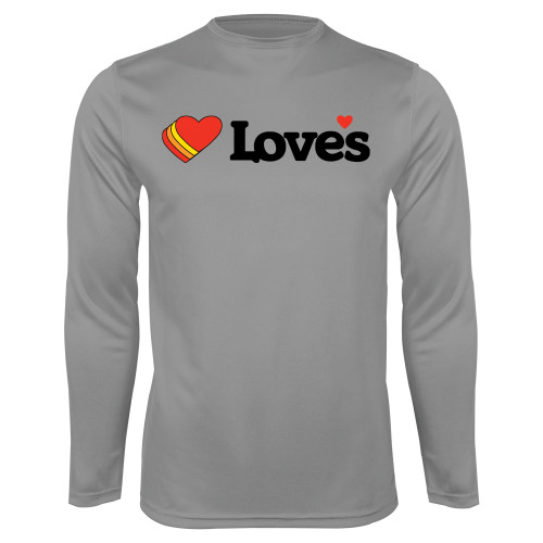  Steel Performance Longsleeve Shirt - Loves Travel Stops & Country Stores Loves Primary Mark Flat
