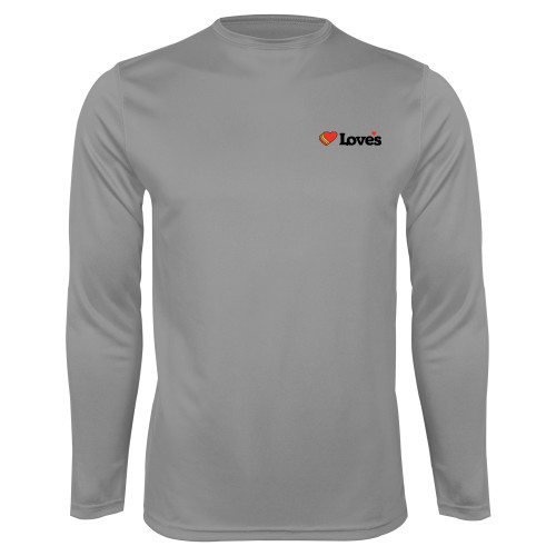  Steel Performance Longsleeve Shirt - Loves Travel Stops & Country Stores Loves Primary Mark Flat