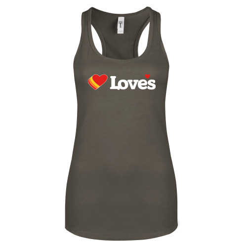 Main Image for  Next Level Womens Charcoal Racerback Tank