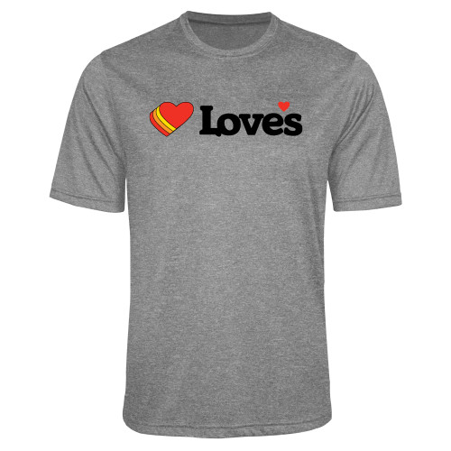 Main Image for  Grey Heather Performance Contender Tee