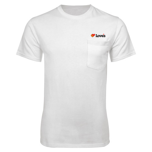 Main Image for  White T-Shirt w/Pocket