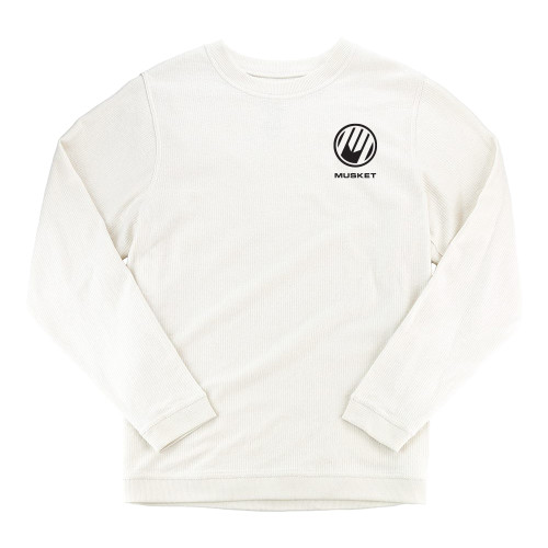  Boxercraft Womens Cream Corded Crew - Loves Travel Stops & Country Stores Musket Stacked