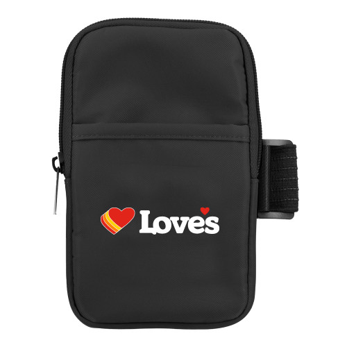  Black Bottle Buddy Water Bottle Pouch - Loves Travel Stops & Country Stores Loves Primary Mark Flat