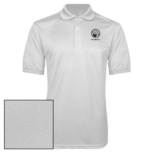  White Dry Mesh Polo - Loves Travel Stops & Country Stores Musket Stacked