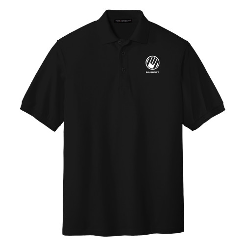  Black Silk Touch Polo - Loves Travel Stops & Country Stores Musket Stacked