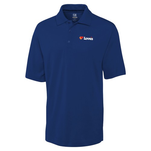  C&B Royal Advantage TriBlend Pique Polo - Loves Travel Stops & Country Stores Loves Primary Mark Flat