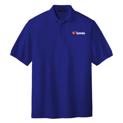  Royal Silk Touch Polo - Loves Travel Stops & Country Stores Loves Primary Mark Flat