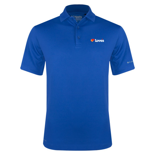  Columbia Royal Omni Wick Drive Polo - Loves Travel Stops & Country Stores Loves Primary Mark Flat