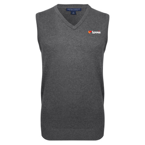 Main Image for  Charcoal VNeck Sweater Vest