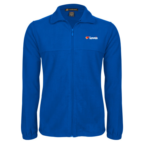 Royal Fleece Full Zip Jacket - Loves Travel Stops & Country Stores Loves Primary Mark Flat