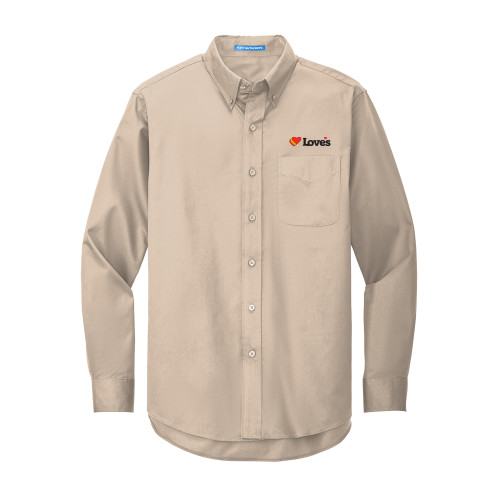 Main Image for  Khaki Twill Button Down Long Sleeve
