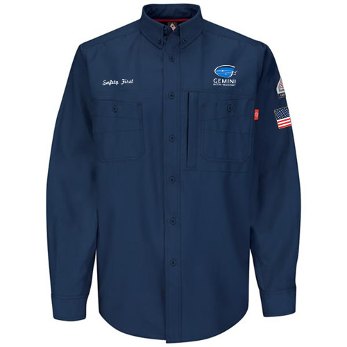 Gemini Long Sleeve FR Work Shirt