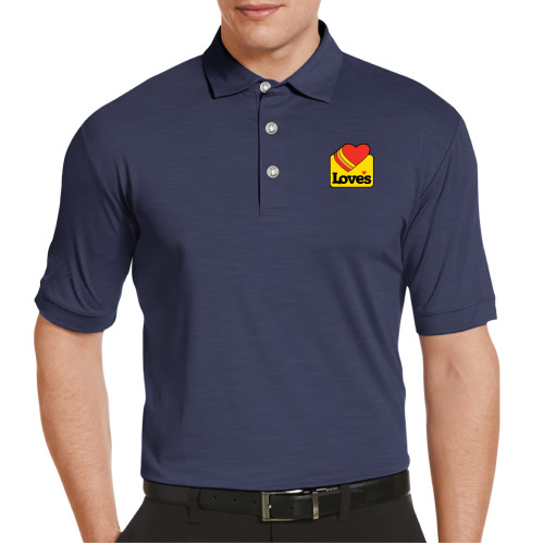  Callaway Navy Tonal Polo - Loves Badge