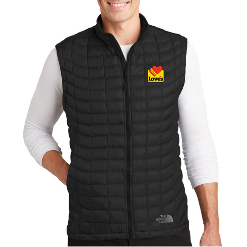  The North Face Black Thermoball Trekker Vest - Loves Badge