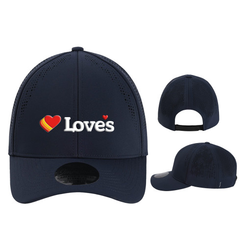  Imperial Navy The Alpha Cap - Loves Travel Stops & Country Stores Loves Primary Mark Flat
