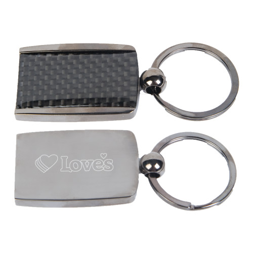  Corbetta Key Holder - Loves Travel Stops & Country Stores Loves Primary Mark Flat Engraved