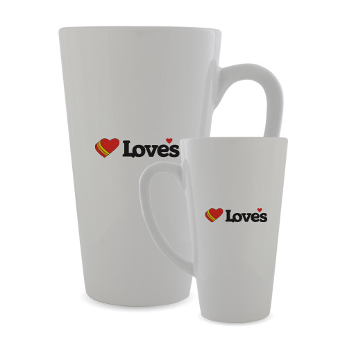  Full Color Latte Mug 17oz - Loves Travel Stops & Country Stores Loves Primary Mark Flat