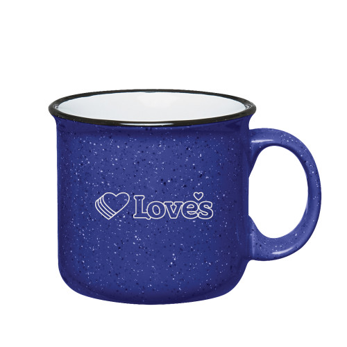  Campfire Royal Mug 15 oz - Loves Travel Stops & Country Stores Loves Primary Mark Flat Engraved
