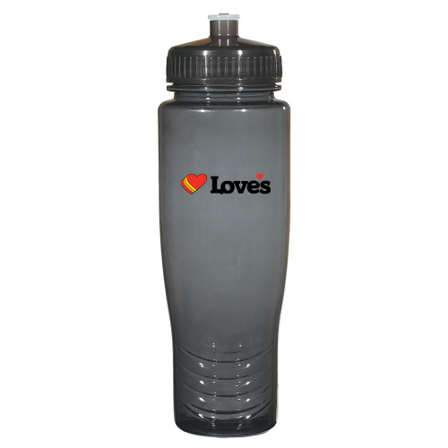  Spectrum Charcoal Sport Bottle 28oz - Loves Travel Stops & Country Stores Loves Primary Mark Flat