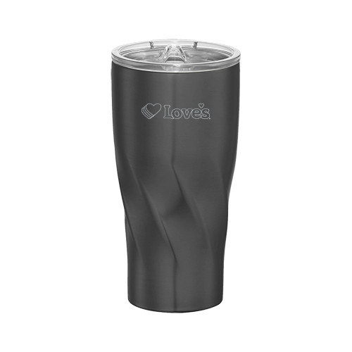  Hugo Vacuum Insulated Graphite Tumbler 20oz - Engraved