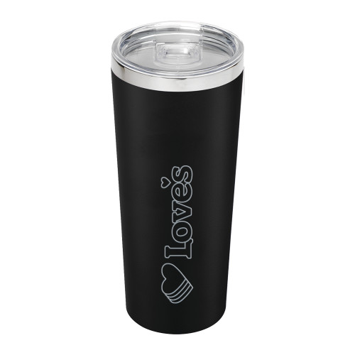  Thor Vacuum Insulated Black Tumbler 22oz - Loves Travel Stops & Country Stores Loves Primary Mark Flat Engraved