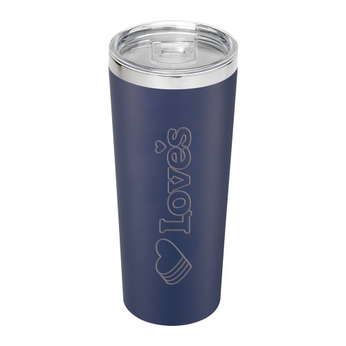  Thor Vacuum Insulated Navy Tumbler 22oz - Loves Travel Stops & Country Stores Loves Primary Mark Flat Engraved