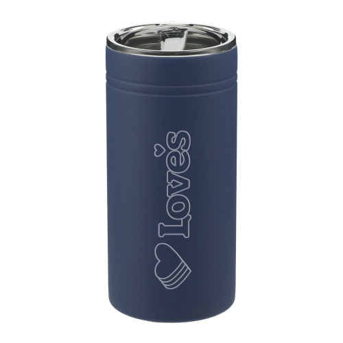  Sherpa Vacuum Navy Tumbler & Insulator 11oz - Loves Travel Stops & Country Stores Loves Primary Mark Flat Engraved