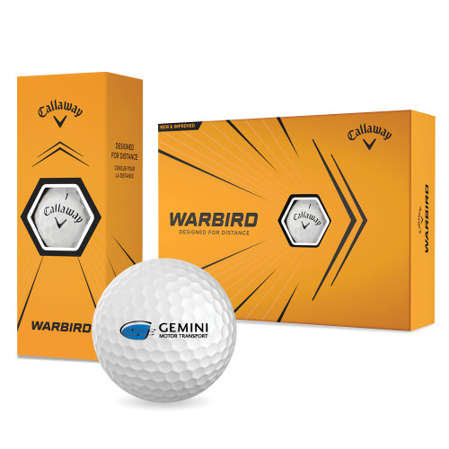  Callaway Warbird Golf Balls 12/pkg - Loves Travel Stops & Country Stores Gemini Motor Transport Flat