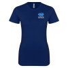 Thumbnail image for  Next Level Womens Navy Boyfriend Tee