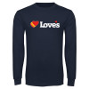 Thumbnail image for  Navy Long Sleeve T-Shirt
