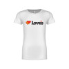 Thumbnail image for  Next Level Girls White Fashion Fit T Shirt