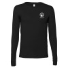 Thumbnail image for  Bella + Canvas Black Jersey Cotton Long Sleeve T Shirt
