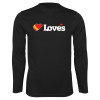 Thumbnail image for  Black Performance Long Sleeve Shirt