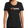 Thumbnail image for  Womens Black Performance Tee