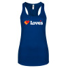Thumbnail image for  Next Level Racerback Tank Royal