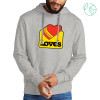 Thumbnail image for  Allmade Light Grey Organic French Terry Pullover Hoodie