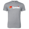 Thumbnail image for  Next Level Heather Grey Triblend Tee
