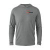 Thumbnail image for  Grey Heather Long Sleeve Hooded Tee