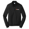 Thumbnail image for  Port & Co Black Fan Favorite Fleece 1/4 Zip Pullover