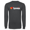 Thumbnail image for  Charcoal Long Sleeve T Shirt