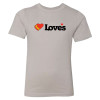 Thumbnail image for  Next Level Youth Light Grey Cotton Tee