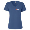 Thumbnail image for  Next Level Womens Royal Cotton V Neck Tee
