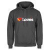 Thumbnail image for  Charcoal Fleece Hoodie