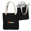 Thumbnail image for Allie Black Canvas Tote
