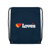 Thumbnail image for  Navy Drawstring Backpack